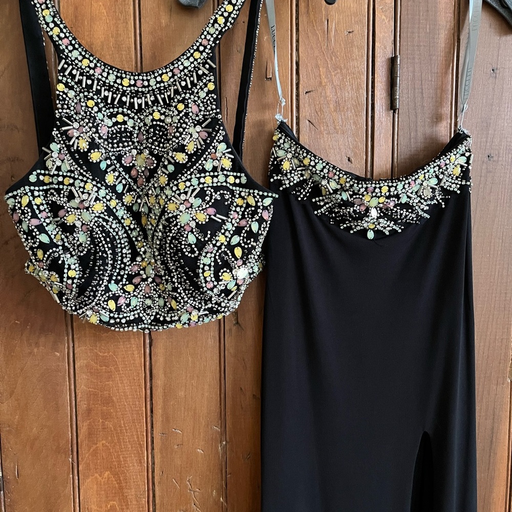 Formal two piece gown